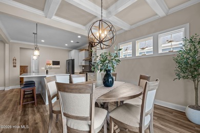 This home combines stunning views, thoughtful upgrades, and an on North River Club in North Carolina - for sale on GolfHomes.com, golf home, golf lot