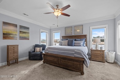 This home combines stunning views, thoughtful upgrades, and an on North River Club in North Carolina - for sale on GolfHomes.com, golf home, golf lot