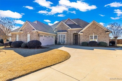 This beautifully maintained single-story home offers convenience on Prattville Country Club in Alabama - for sale on GolfHomes.com, golf home, golf lot