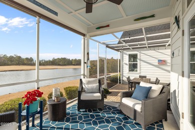 This home combines stunning views, thoughtful upgrades, and an on North River Club in North Carolina - for sale on GolfHomes.com, golf home, golf lot