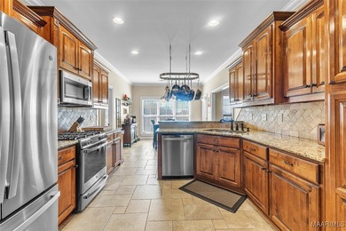 This beautifully maintained single-story home offers convenience on Prattville Country Club in Alabama - for sale on GolfHomes.com, golf home, golf lot