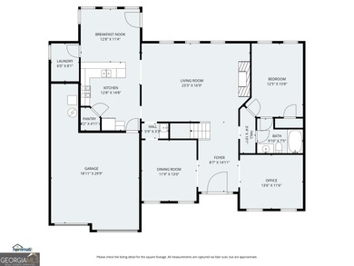 Welcome to this beautifully renovated Traditional 4-sided brick on Southland Country Club in Georgia - for sale on GolfHomes.com, golf home, golf lot