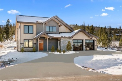 This 5 bedroom Custom Home is being built in the Ski-In/Ski-Out on Headwaters Golf Course At Granby Ranch in Colorado - for sale on GolfHomes.com, golf home, golf lot