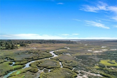 EXPERIENCE THE ULTIMATE LOW COUNTRY LIVING IN A COASTAL FISHING on Sapelo Hammock Golf Club in Georgia - for sale on GolfHomes.com, golf home, golf lot