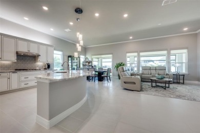 Discover this beautifully upgraded Larkspur model--better than on Wildhorse Golf Club of Robson Ranch in Texas - for sale on GolfHomes.com, golf home, golf lot
