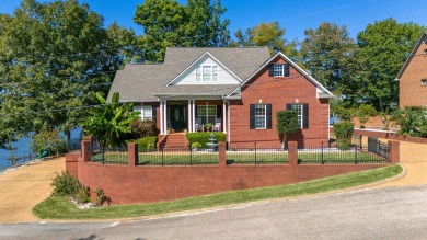 Beautiful TN Riverfront Luxury Home in Gated Community of on Ross Creek Landing in Tennessee - for sale on GolfHomes.com, golf home, golf lot