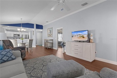 This meticulously maintained 2/2 Block/Stucco WOODLAWN Courtyard on The Links of Spruce Creek in Florida - for sale on GolfHomes.com, golf home, golf lot
