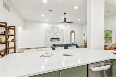 Stunning new construction in a gated golf community. This home on Heritage Hills Golf Course in Oklahoma - for sale on GolfHomes.com, golf home, golf lot