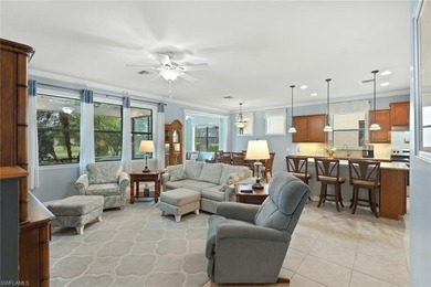 WATERFRONT LIVING in Del Webb Naples! Wake up each day to on Panther Run Golf Club in Florida - for sale on GolfHomes.com, golf home, golf lot