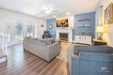 New Orleans-style two-story home located on a quiet street in on Lake Forest Yacht and Country Club in Alabama - for sale on GolfHomes.com, golf home, golf lot