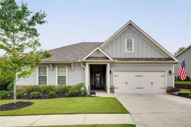 This amazing home with beautiful mountain views is nestled in a on The Highlands Course at Lake Arrowhead in Georgia - for sale on GolfHomes.com, golf home, golf lot