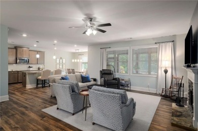 This amazing home with beautiful mountain views is nestled in a on The Highlands Course at Lake Arrowhead in Georgia - for sale on GolfHomes.com, golf home, golf lot