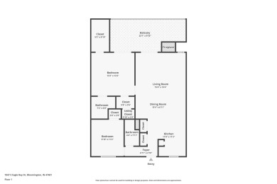 Welcome to this beautifully appointed 2-bedroom, 2-bath on The Eagle Pointe Golf Resort in Indiana - for sale on GolfHomes.com, golf home, golf lot