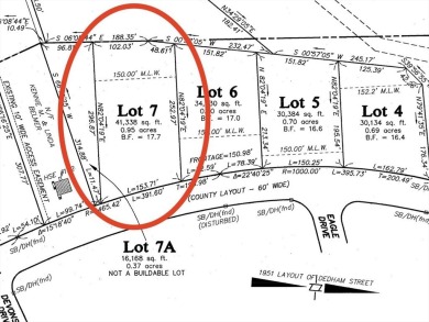 ***DO NOT MISS THIS OPPORTUNITY TO OWN A LEVELED ONE ACRE(+/-) on Blue Hill Golf and  Country Club  in Massachusetts - for sale on GolfHomes.com, golf home, golf lot