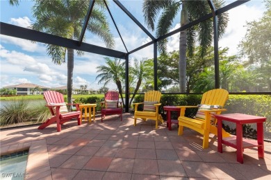 This custom pool home was built by Wyman Stokes and features a 3 on Verandah Golf Course and Club in Florida - for sale on GolfHomes.com, golf home, golf lot