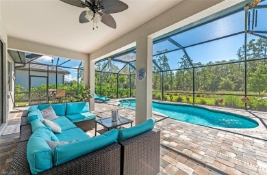 This Putle Marina floor plan, has a spacious open-concept on Old Corkscrew Golf Club in Florida - for sale on GolfHomes.com, golf home, golf lot