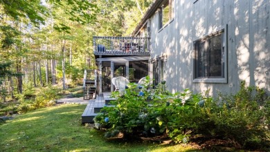 This 5-bedroom, 3-bath home in Eastman is like having two homes on Eastman Golf Links in New Hampshire - for sale on GolfHomes.com, golf home, golf lot