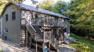 This 5-bedroom, 3-bath home in Eastman is like having two homes on Eastman Golf Links in New Hampshire - for sale on GolfHomes.com, golf home, golf lot