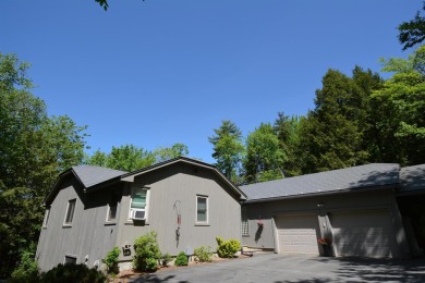 This 5-bedroom, 3-bath home in Eastman is like having two homes on Eastman Golf Links in New Hampshire - for sale on GolfHomes.com, golf home, golf lot