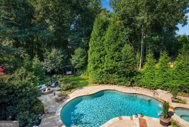 Welcome to this stunning brick entertainer's DREAM HOME in Towne on Towne Lake Hills Golf Club in Georgia - for sale on GolfHomes.com, golf home, golf lot