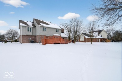 Welcome to this charming traditional 4-bed, 2.5-bath home in the on Prestwick Country Club in Indiana - for sale on GolfHomes.com, golf home, golf lot