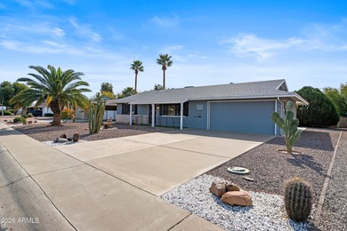 Welcome to this charming 2-bedroom, 1-bath home offering 972 on Sun City Country Club in Arizona - for sale on GolfHomes.com, golf home, golf lot