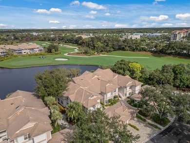 Welcome to a spacious first-floor residence in Waterford at on Bonita Bay West in Florida - for sale on GolfHomes.com, golf home, golf lot