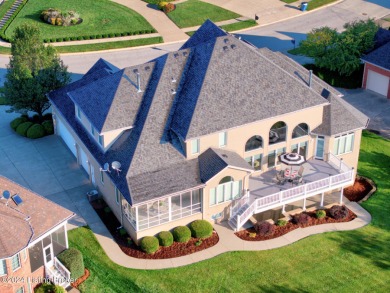 Welcome to this luxurious, custom-built contemporary home on Lake Forest Country Club in Kentucky - for sale on GolfHomes.com, golf home, golf lot