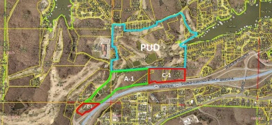 This expansive 165 +/- acre property offers a rare blend of on Sycamore Creek Golf Club in Missouri - for sale on GolfHomes.com, golf home, golf lot