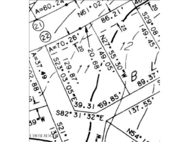 Beautiful .33 acre building lot across the street from Tellico on Tellico Village Golf Club in Tennessee - for sale on GolfHomes.com, golf home, golf lot