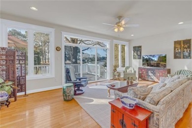 This thoughtfully designed, one-level charmer offers stunning on Indian Creek Yacht and Country Club in Virginia - for sale on GolfHomes.com, golf home, golf lot