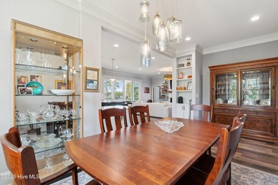 Set on a rare 1.98-acre peninsula at the convergence of the on Sound Golf Links at Albemarle Plantation in North Carolina - for sale on GolfHomes.com, golf home, golf lot