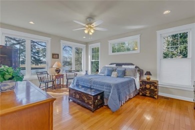This thoughtfully designed, one-level charmer offers stunning on Indian Creek Yacht and Country Club in Virginia - for sale on GolfHomes.com, golf home, golf lot