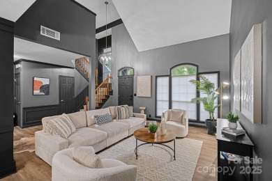 Nestled in the sought-after Highland Creek golf course community on Highland Creek Golf Club in North Carolina - for sale on GolfHomes.com, golf home, golf lot