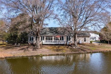 This thoughtfully designed, one-level charmer offers stunning on Indian Creek Yacht and Country Club in Virginia - for sale on GolfHomes.com, golf home, golf lot