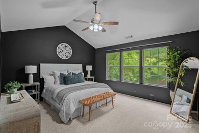 Nestled in the sought-after Highland Creek golf course community on Highland Creek Golf Club in North Carolina - for sale on GolfHomes.com, golf home, golf lot