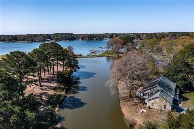 This thoughtfully designed, one-level charmer offers stunning on Indian Creek Yacht and Country Club in Virginia - for sale on GolfHomes.com, golf home, golf lot