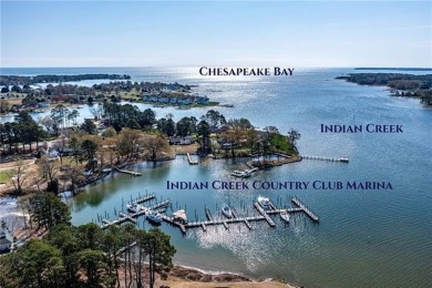 This thoughtfully designed, one-level charmer offers stunning on Indian Creek Yacht and Country Club in Virginia - for sale on GolfHomes.com, golf home, golf lot
