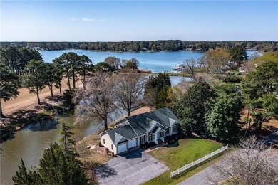 This thoughtfully designed, one-level charmer offers stunning on Indian Creek Yacht and Country Club in Virginia - for sale on GolfHomes.com, golf home, golf lot
