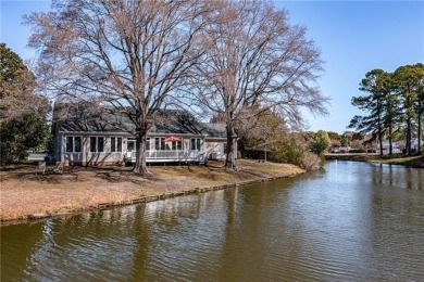 This thoughtfully designed, one-level charmer offers stunning on Indian Creek Yacht and Country Club in Virginia - for sale on GolfHomes.com, golf home, golf lot