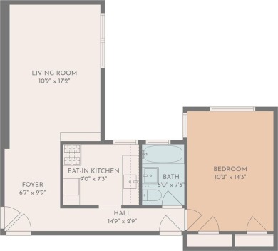 Welcome to specious One Bedroom co-op apartment nested in the on Forest Park Golf Course in New York - for sale on GolfHomes.com, golf home, golf lot