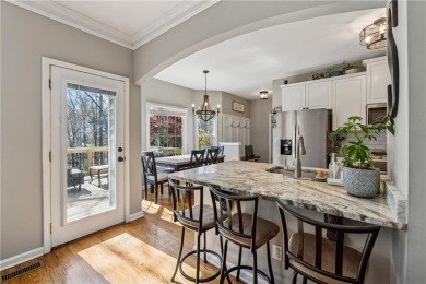 PRICE IMPROVEMENT! Welcome to your new home in the heart of the on Hamilton Mill Golf Club in Georgia - for sale on GolfHomes.com, golf home, golf lot