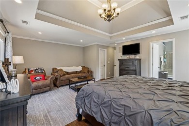 PRICE IMPROVEMENT! Welcome to your new home in the heart of the on Hamilton Mill Golf Club in Georgia - for sale on GolfHomes.com, golf home, golf lot