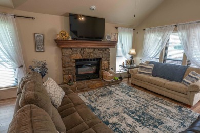 Discover your perfect retreat in this inviting, move-in ready on The Coves Golf Course in Oklahoma - for sale on GolfHomes.com, golf home, golf lot