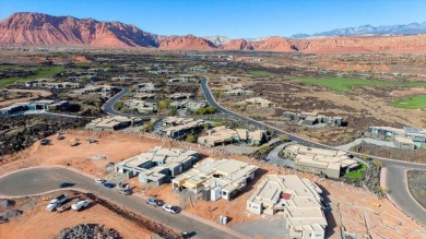 With sweeping views and detailed attention to architecture and on Entrada at Snow Canyon in Utah - for sale on GolfHomes.com, golf home, golf lot