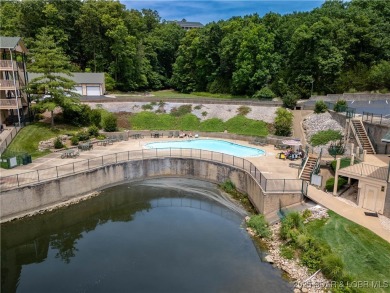End unit at Bristol Bay with breathtaking lake views and a 12x30 on Seasons Ridge At Four Seasons in Missouri - for sale on GolfHomes.com, golf home, golf lot