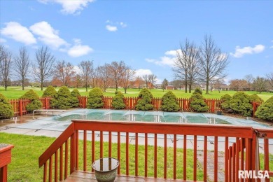 Location, location, location! This beautiful 4-bedroom on Panther Creek Country Club in Illinois - for sale on GolfHomes.com, golf home, golf lot