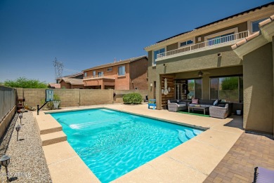 Showcase Home Alert! Luxury living reaches new heights in this on Estrella Mountain Ranch Golf Course in Arizona - for sale on GolfHomes.com, golf home, golf lot