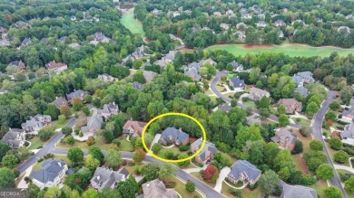 Welcome to this gorgeous 4 bed/3.5 bath 4 SIDE BRICK on Laurel Springs Golf Club in Georgia - for sale on GolfHomes.com, golf home, golf lot