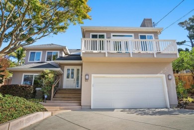 Enjoy stunning bay views from the inviting front deck. French on Seascape Golf Club in California - for sale on GolfHomes.com, golf home, golf lot